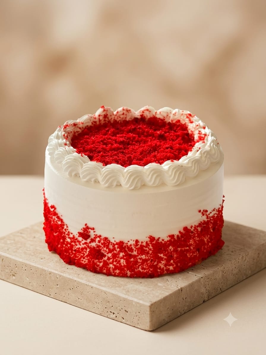 Meltin red velvet cake